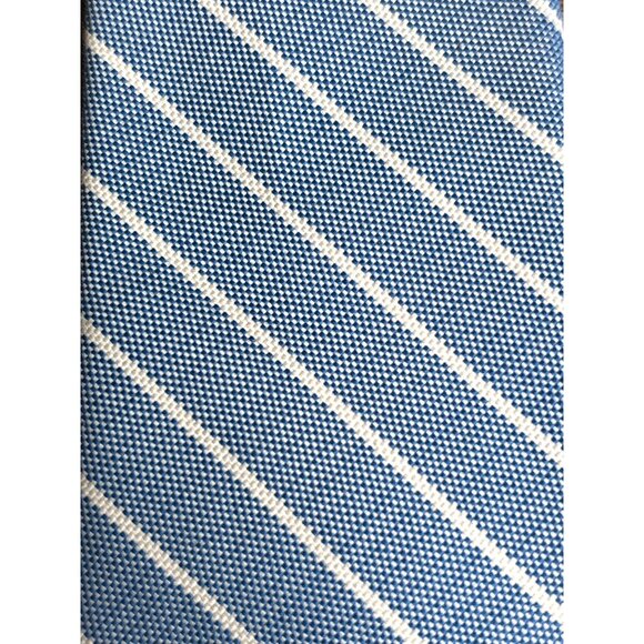 Jack Spade Tie Warren Street New York Striped Oxford Cloth Handmade Tie USA NWOT - Picture 5 of 7